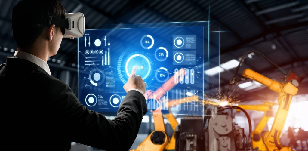 Robotics and automated production line for high-precision manufacturing