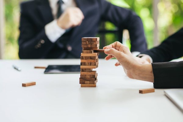 Professional services team collaborating using digital platforms