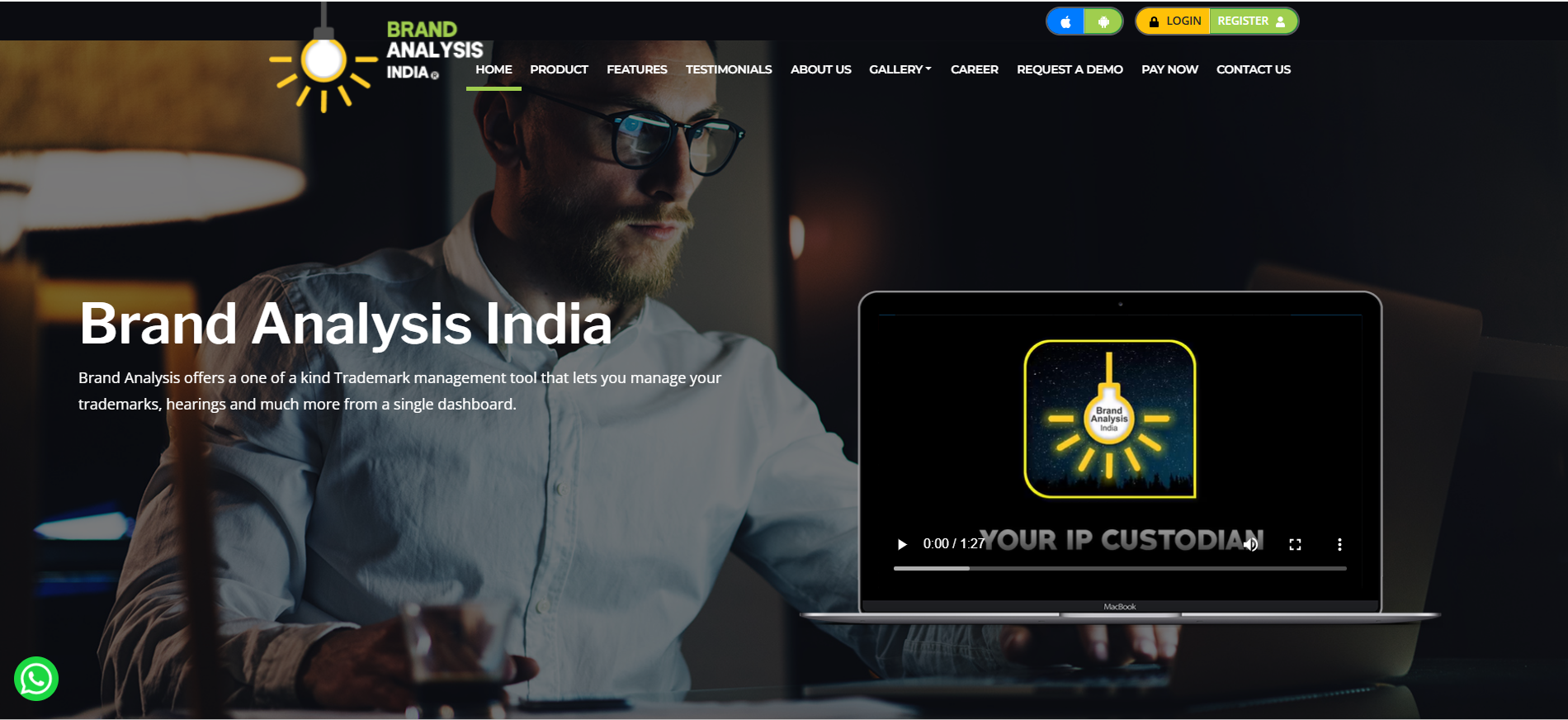Custom CMS website development portfolio