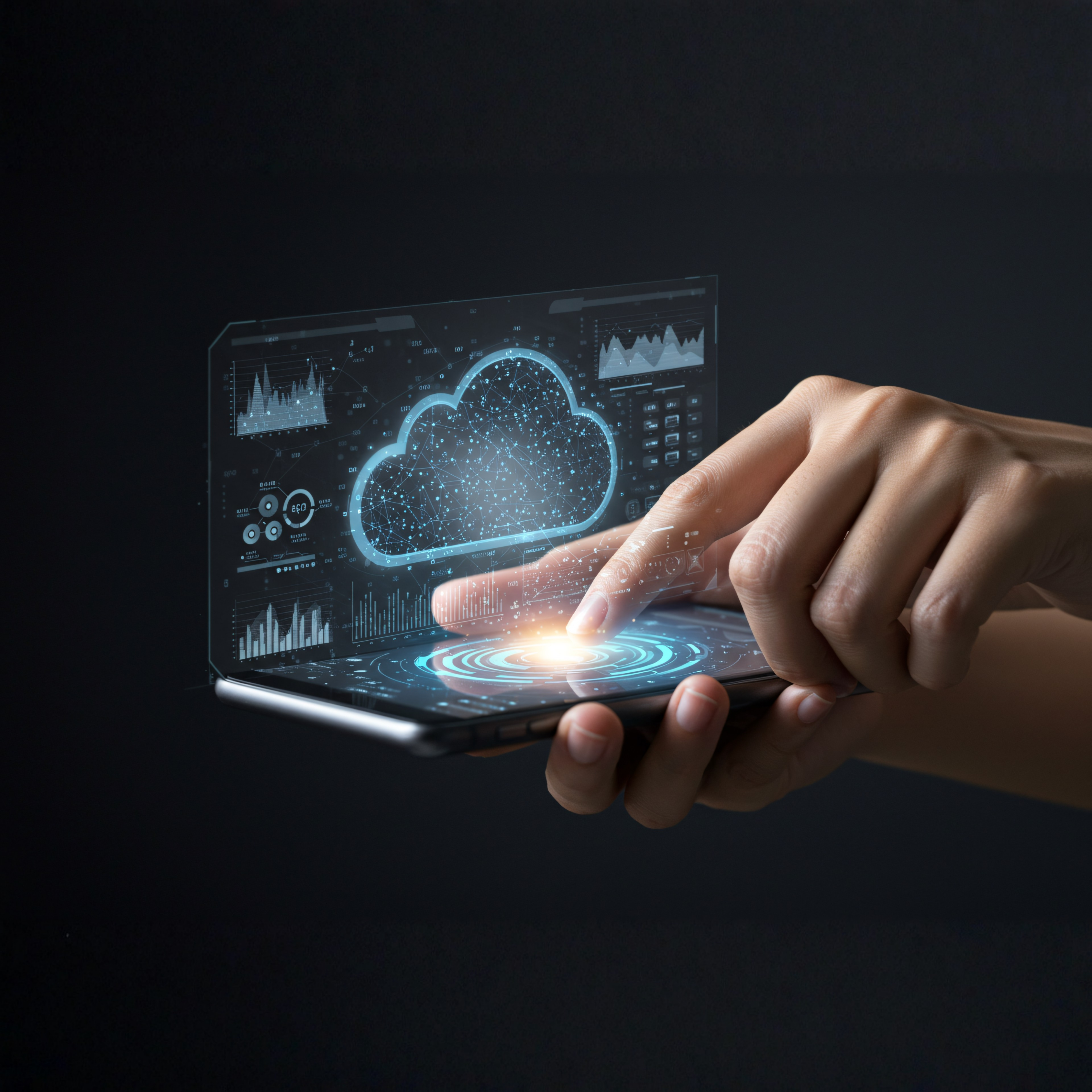 AI-driven digital transformation services by Genesis Digitech improving business workflows and productivity