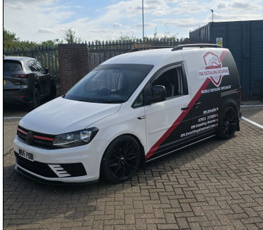 Creative vehicle graphics and van branding by Genesis Digitech