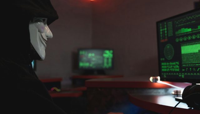 AI-powered cyber attack targeting business IT systems