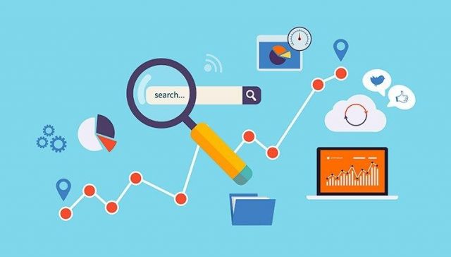 Website ranking dashboard showing SEO issues affecting Google search visibility
